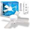 Bell+Howell Socket Breeze Light 5-Speed Deluxe LED – Ceiling Fans