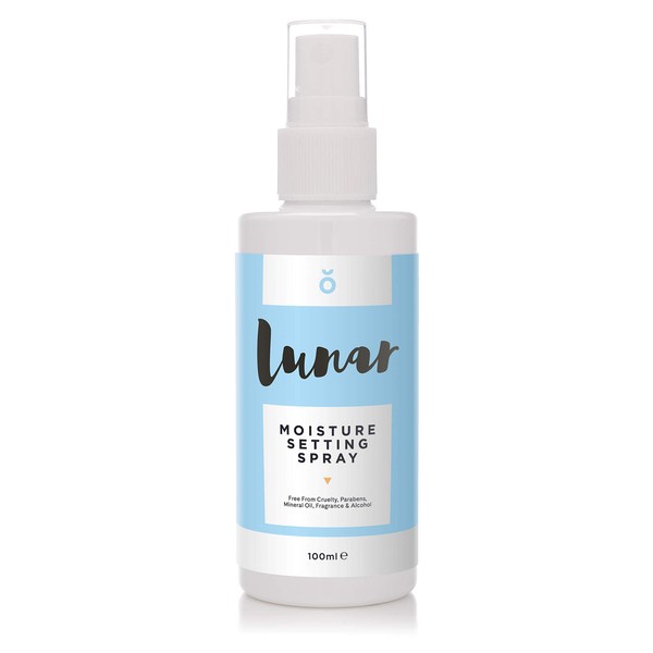 Lunar Glow Makeup Moisture Setting Spray A Finishing Spray for Face and Skin 100ml.