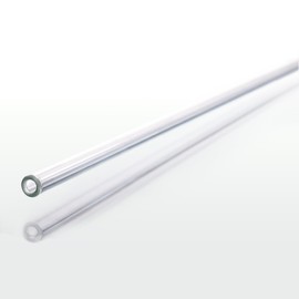 Eisco – Barometer Tube, 90 cm Straight Borosilicate Glass Tube with 3–4 mm Bore, One End Open – Physics Instrument for Atmospheric Pressure and Gas Law Demonstrations in Science and STEM Education