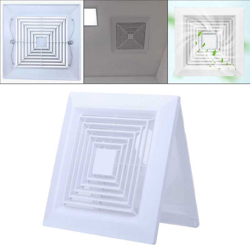 yuksok Square Air Vent Cover Replacement Grille Cover Ceiling Mount