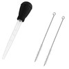 Heat-Resistant Turkey Baster with 2 Cleaning Brushes – Silicone Cooking