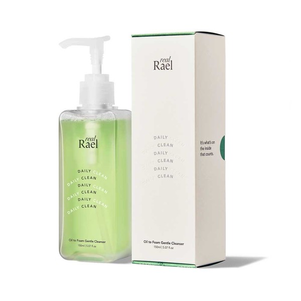 Lael Beauty Daily Oil to Foam Cleanser 150ml, Real Lael