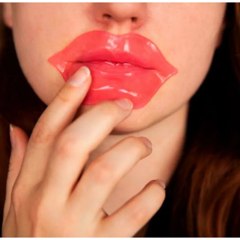 5 Tarros Con 20 Parches Cu Hidratantes Para Labios Colágeno