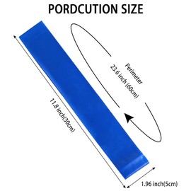 NICENEEDED Pack of 5 Robust Chair Bands, Stretchy Chair Band, Rubber Resistance Bands, Exercise Loop Bands, Sensory Chair Band