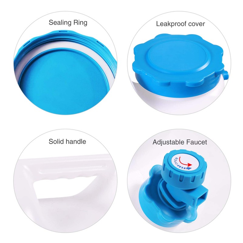 CAMPMAX 5 Gallon/18.5L Water Container with Spigot, Portable BPA Free