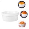 ULTECHNOVO 6Pcs Ceramic Dessert Cups for Baking Ramekins for Pudding