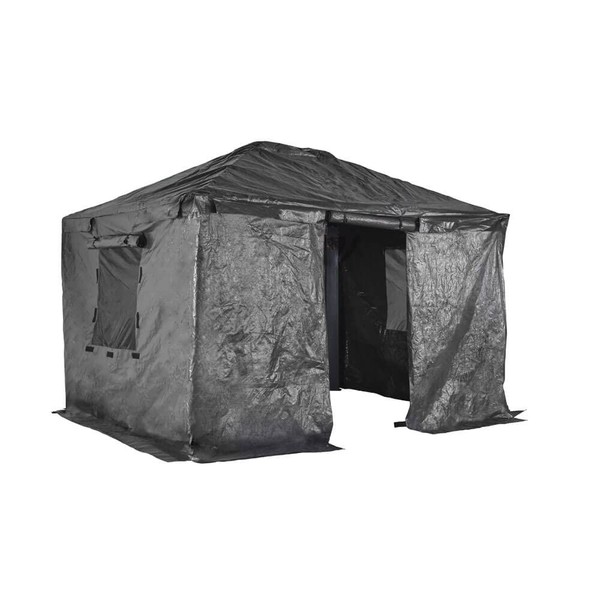 Sojag Universal Winter Cover for Gazebos, 10 ft. x 12 ft., Gazebo Accessories, Gray