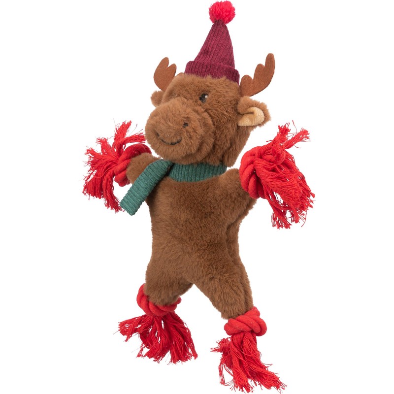 Trixie Christmas Dog Toys for Medium & Large Dogs (Reindeer