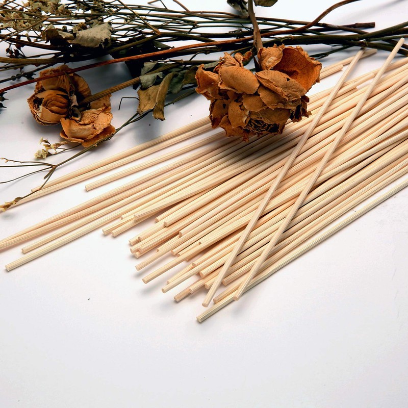 Reed Diffuser Sticks,7.5 Inch Natural Rattan Sticks,Diffuser Refills,Essential Oil Aroma