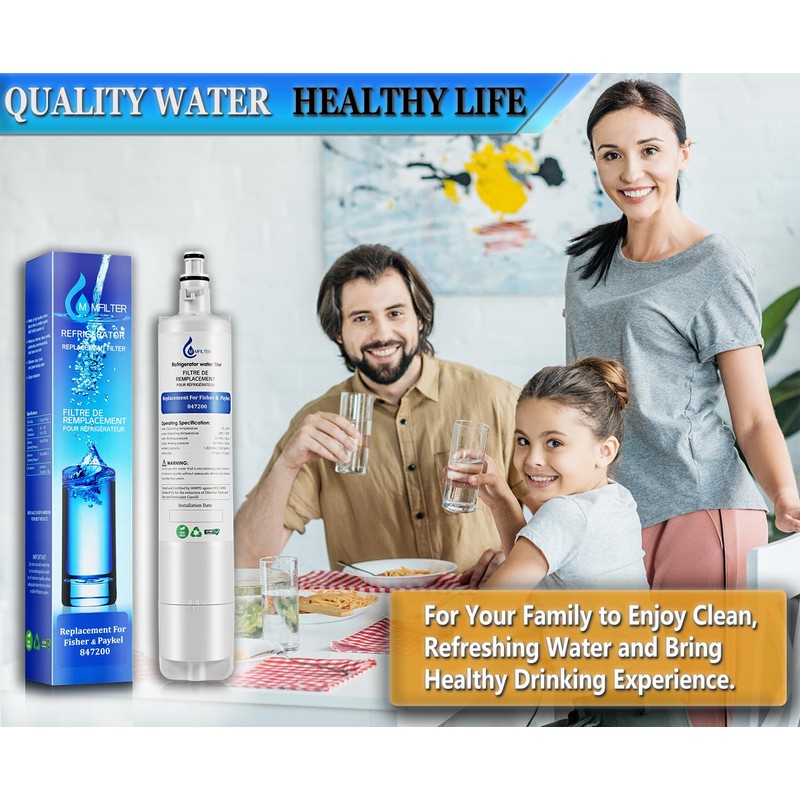 MMFILTER 847200 Water Filter Replacement for Fisher & Paykel 847200,