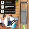 Sinotekk 16 oz Can Crusher Wall Mounted | Heavy-Duty Thickened