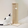 PETKARAY Couch Corner Cat Scratcher, 28'' Corner Scratching Post Cat