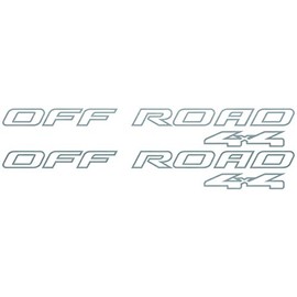 Vinylmark LLC 4x4 Off Road Decals (Gold) - 1997 1998 1999 Fits Ford Truck Bed