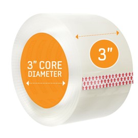 Tape King Clear Packing Tape 3 Inch Wide (24 Rolls) | Heavy Duty Packing Tape 2.7mil Strong Adhesive for Moving Boxes, Shipping Cartons, Office Use, Storage & Wrapping (1440 Yards)