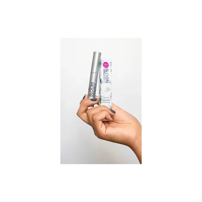 Serum Pestañas Alargador y Crecimiento Bloom Organics