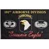 Black Army 101St Airborne Division Screamin Eagles Flag 3 X