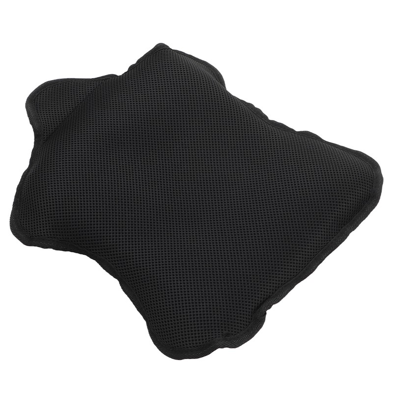 Motorcycle Gel Seat Cushion Mesh Cover Shock Absorption Breathable Cooling