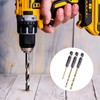 5Pcs Set 1/4 Hex Shank Twist Drill Bit Shank 2.5mm