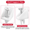 12 Pack Shelf Support Pins Replacement for IKEA Part #101558