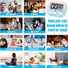 12 Pack Small Digital Timers, Timer for Kids, Magnetic Back