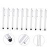 CAXUSD 20pcs Capacitive Stylus Pen for Devices Silver Metal Touch