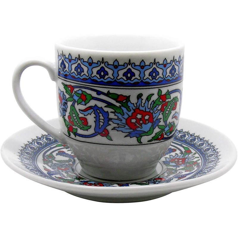 Turkish Coffee Set (Cup and Saucer)