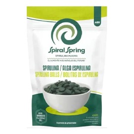 Alga Espirulina Máxima Orgánica 500 Tab Vegan Kosher 250 G                                                                                            