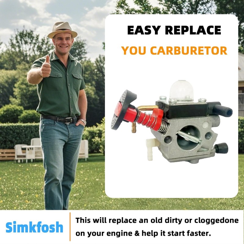 Carburetor HS87 Fit for Stihl New Type HS82 HS82R HS82RC