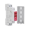Smart Switch,WiFi 2P 18mm 16A AC100-240V DIN Rail Switch Supports