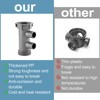 QruiLanTu 2Pcs 1-1/2 Inch Dishwasher Kitchen Drain Pipe Hose Adapter,