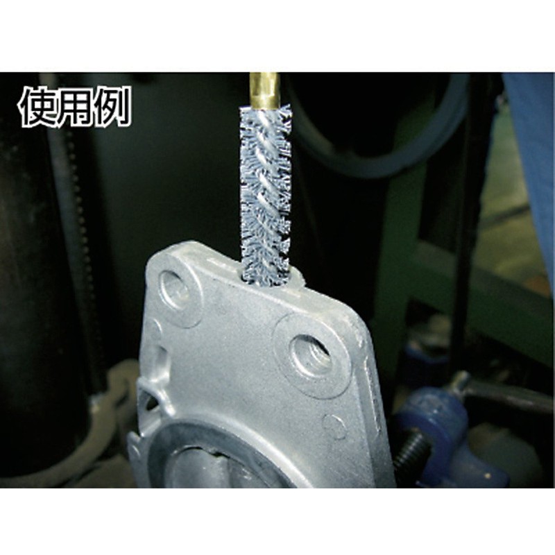 TRUSCO TB-5731 Screw Brush for Electric Use, Abrasive Nylon Wire