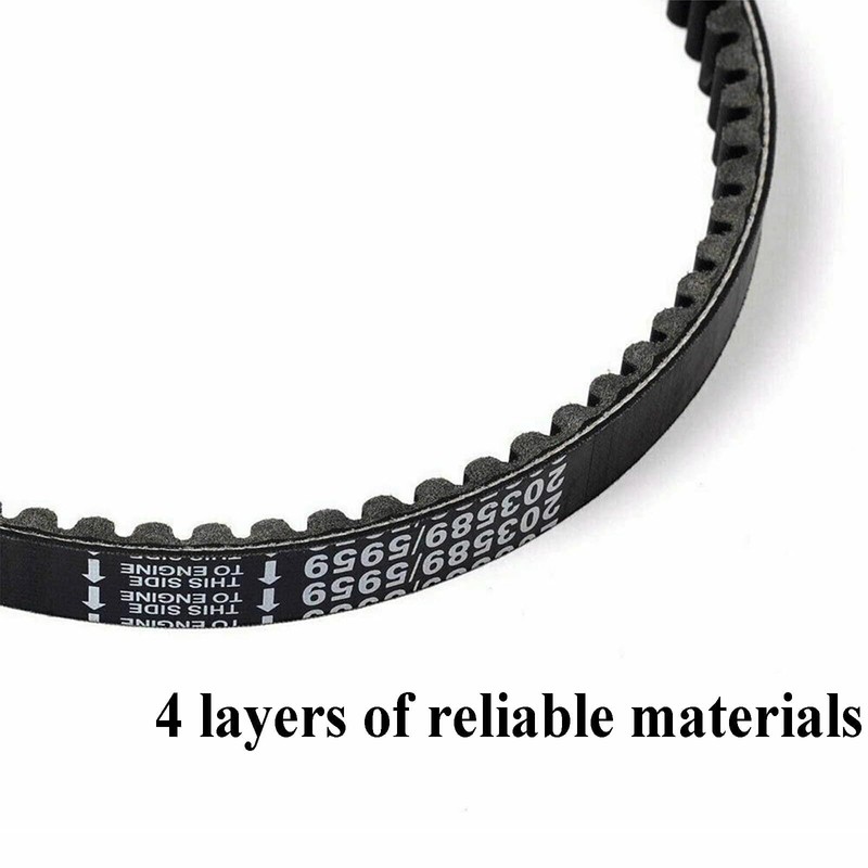 Go Kart KT196 Drive Belt Chikia Belt Replacement for Go
