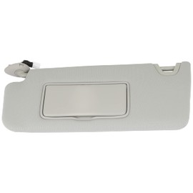 ROADFAR Left Driver Side Sun Visor Fits for Honda Accord 2008-2012 Gray Windshield Sun Visor with Sunroof 83280-TA0-A91ZB
