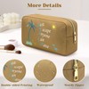 Beach Gifts for Women Summer Coconut Tree Bag Beach Makeup