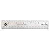 Westcott 10415 Stainless Steel Office Ruler With Non Slip Cork