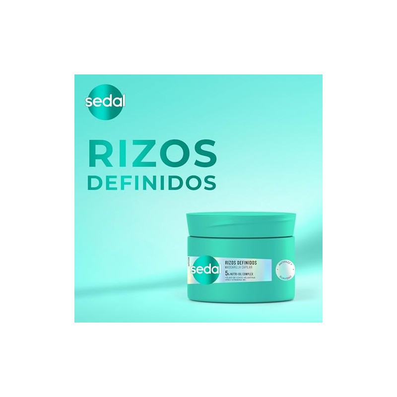 SEDAL Mascarilla para Cabello Rizos Definidos 300 ml