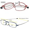 Success Eyewear Reading Glasses 2 Pair Blue and Burgundy Readers