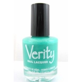 Verity Nail Lacquer, Frosty Turquoise B39