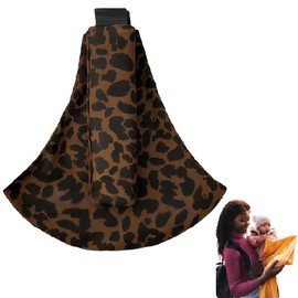 1 Stück Tragetuch Baby Neugeboren, Elastisches Tragetuch Baby Tragetucher Neugeborene Babytragetücher Kindertrage Seitlich Für Neugeborene Bis 3-36 Monate (Leopard)