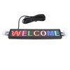 LED Scrolling Sign 12x72 Pixels 230x50mm Bluetooth APP Programmable LED