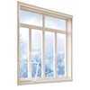 FonsBleaudy Heavy Duty Window Insulation Kit 63inX63in to Keep Cold