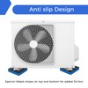 QDOCURO 4Pcs Anti Vibration Pads 4'' X 4'' X 7/8"