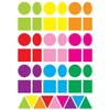 CTOP Creative hobby - Maxi sticky labels geometric colors vives