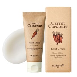 SKINFOOD Carrot Carotene Relief Cream Moisturizing Korean Cosmetics Cream