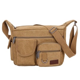 ANKROYU Tool Bag, Canvas Tool Bag, Portable Tool Bag, Multi Pockets Portable Hardware Tool Bag, Hardware Tool Bag for Electrician Maintenance Worker