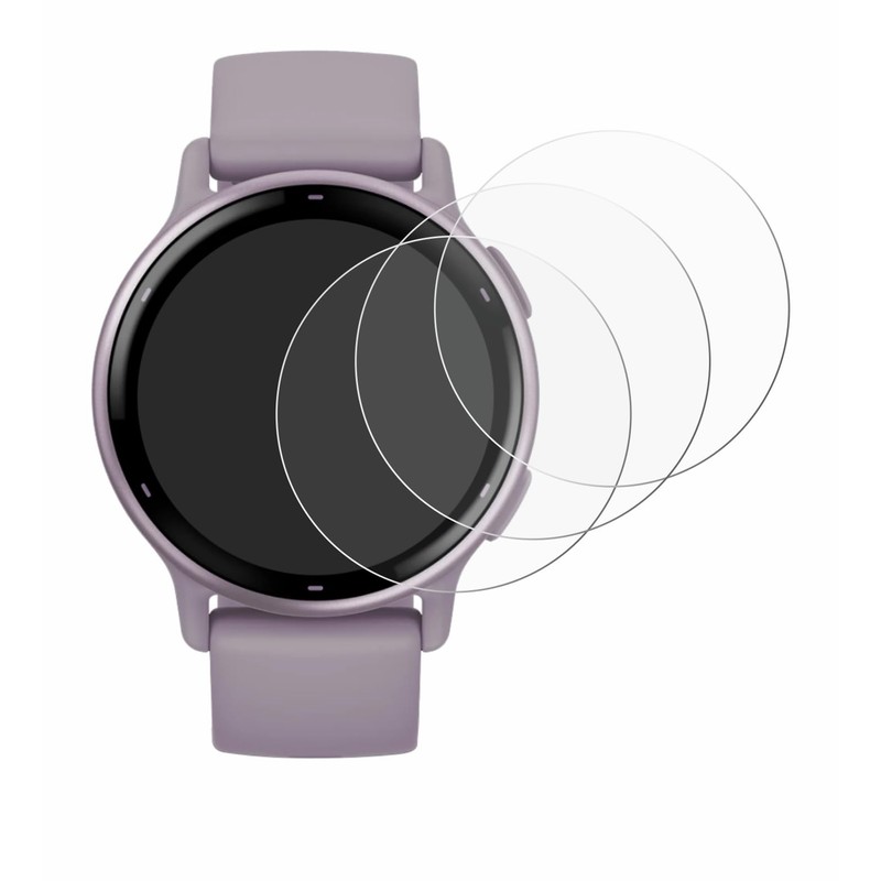 Savvies 6 Pack Screen Protector compatible with Garmin vivoactive 5