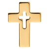 Pin Cross Gold-Plated 2 x 1.5 cm, Christian Jewellery for