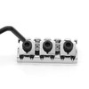 harpfeas 42mm Guitar Metal Locking Nut String Lock for Floyd