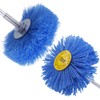 Mixiflor 7 Pack Abrasive Nylon Wheel Brush for Drill with