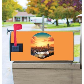 Savannah Georgia Design A Souvenir Magnetic Mailbox Cover
